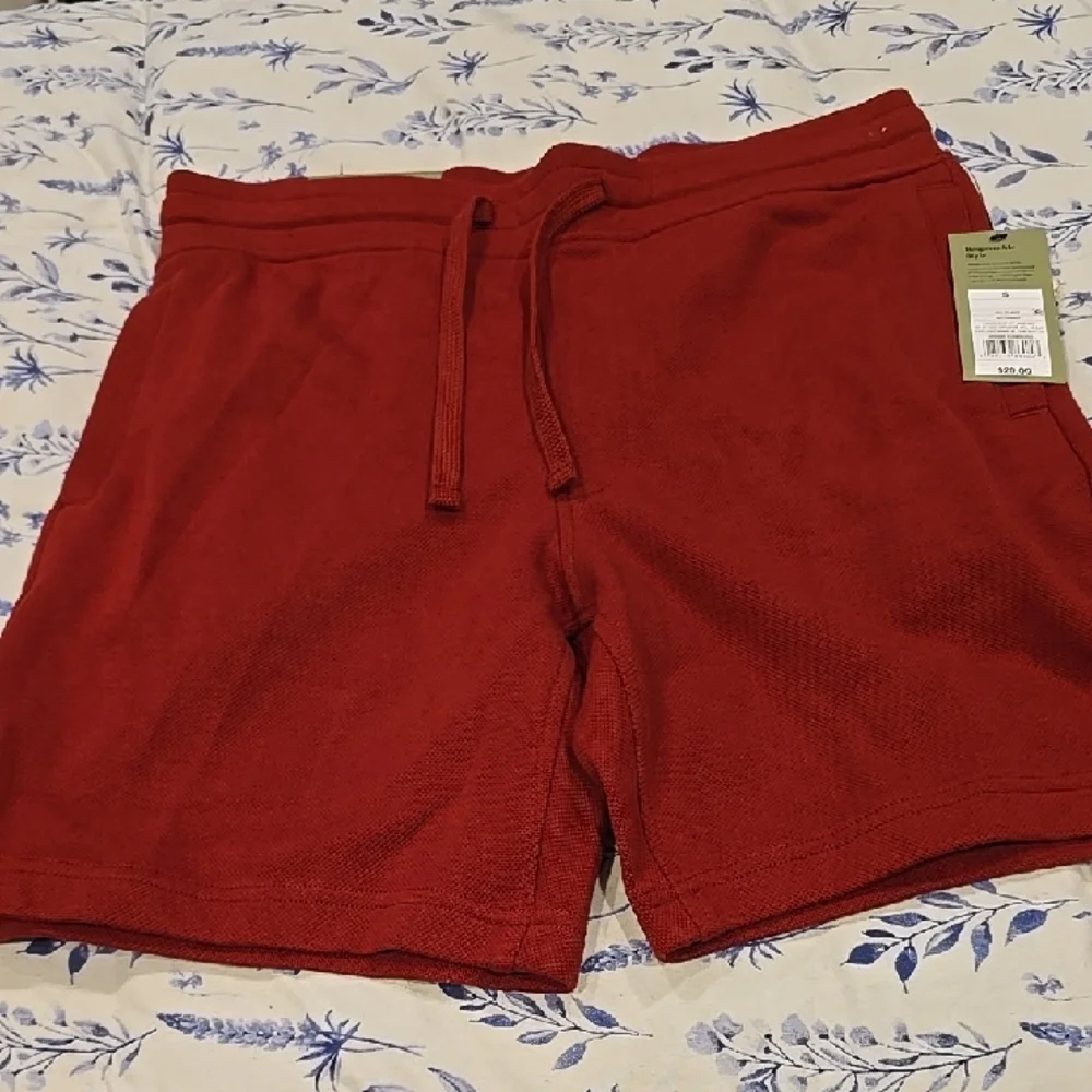 ❤️5/$25 New Men's Red Casual Shorts